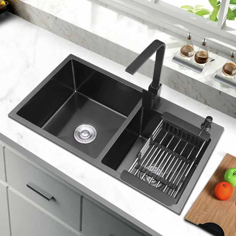 Kitchen Double Sink with Full Accessories