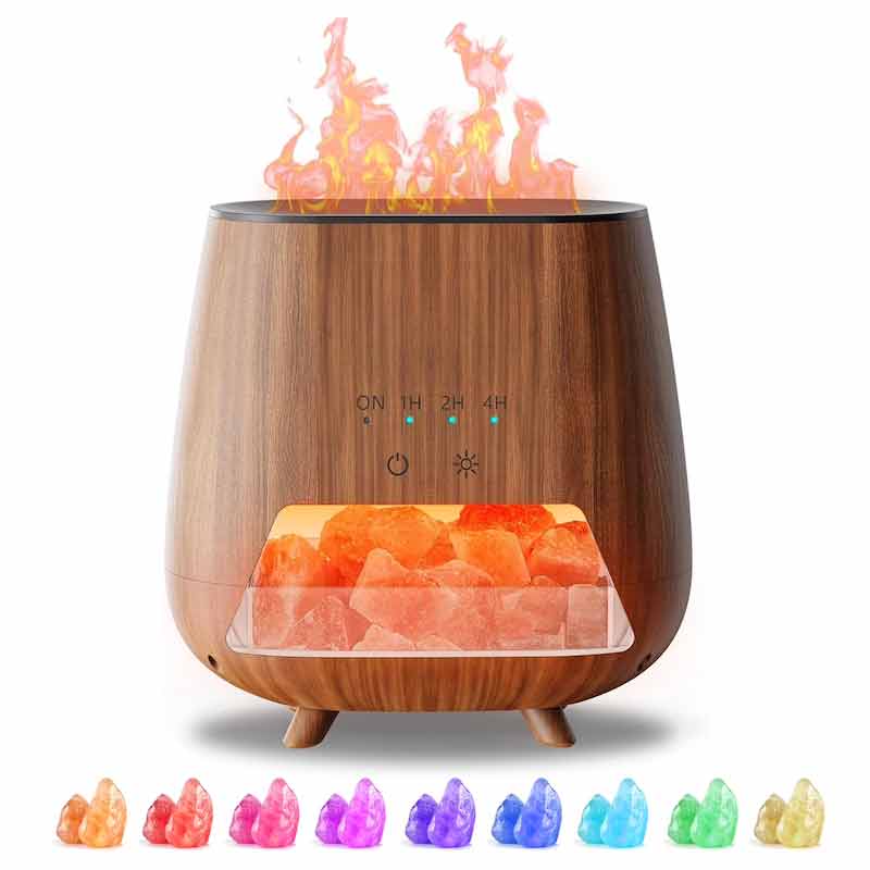 Fireplace Aroma Diffuser 200ml Flame Fireplace Aroma Diffuser