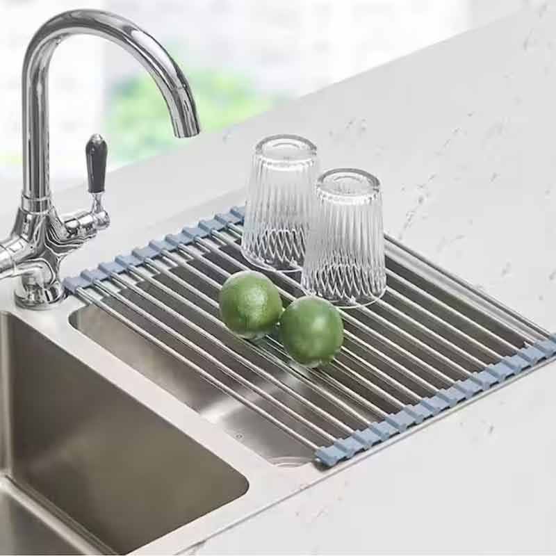 SUS Roll Up Dish Drying Rack Made in China